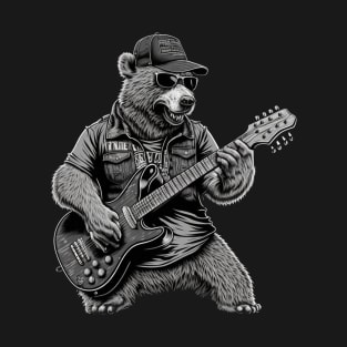 Bear Playing a Guitar T-Shirt