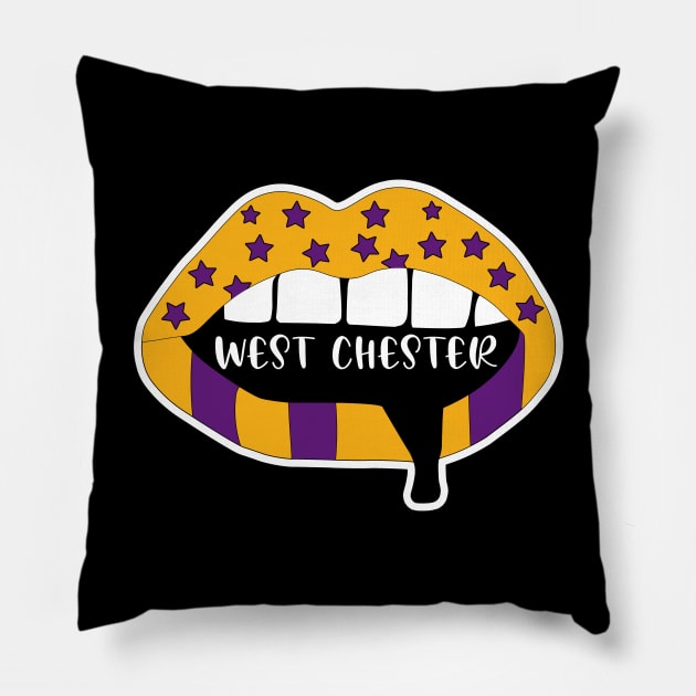 Westchester Lips Pillow by NFDesigns