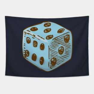 Color  Dice Tapestry