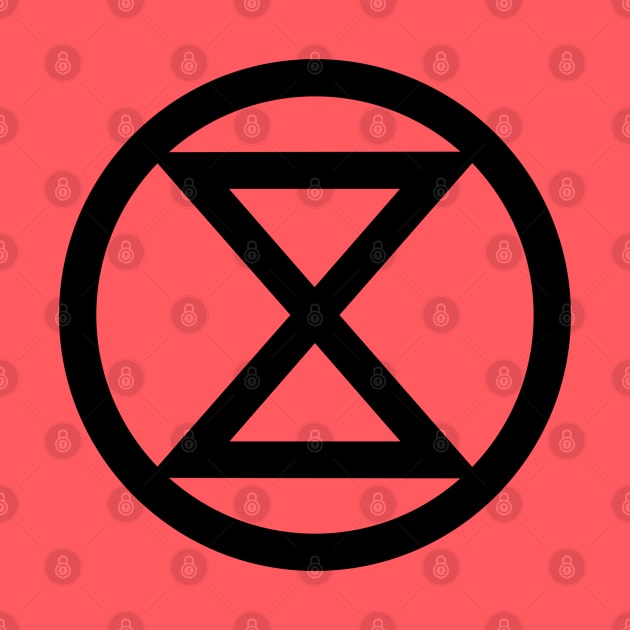 Extinction Rebellion Logo by Scottish Arms Dealer