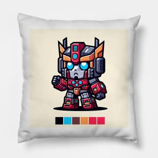 Chibi transformer boy Pillow