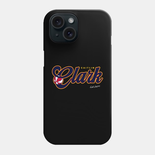 Caitlin Clark Indiana Fever Phone Case by Juantamad