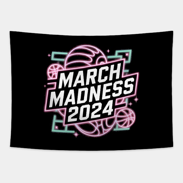 march madness tournament Tapestry by CreationArt8