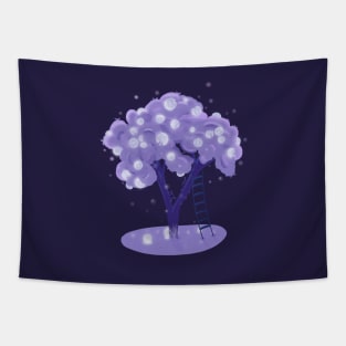 Moon fruit tree Tapestry