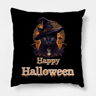 Boo-tiful Night: A Spooktacular Halloween Pillow