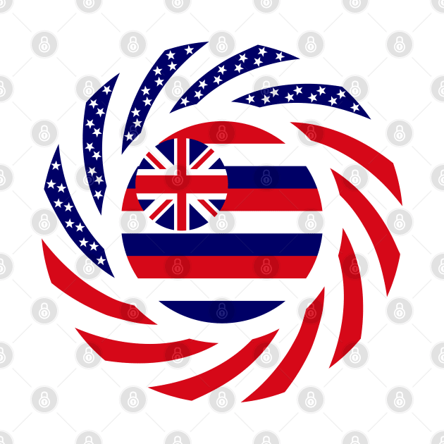 Hawaiian Murican Patriot Flag Series by Village Values