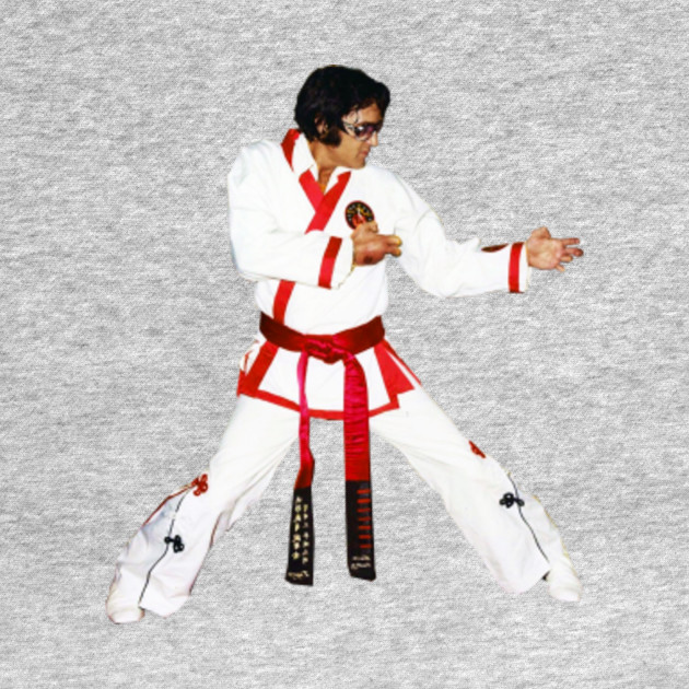 Discover Karate Elvis - Elvis Presley - Baseball T-Shirt