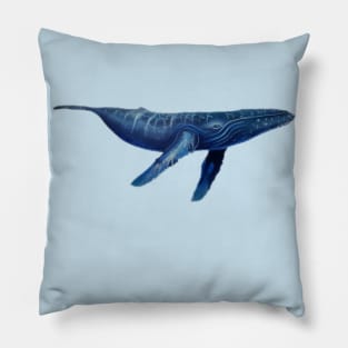 Humpback whale t-shirt designs Pillow