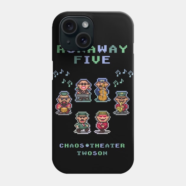 Runaway Five Phone Case by Kari Likelikes