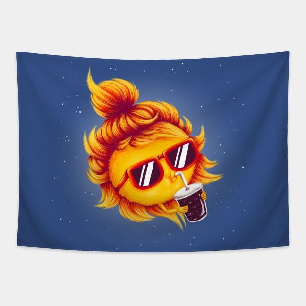 Summer Sun Tapestry by spookylili
