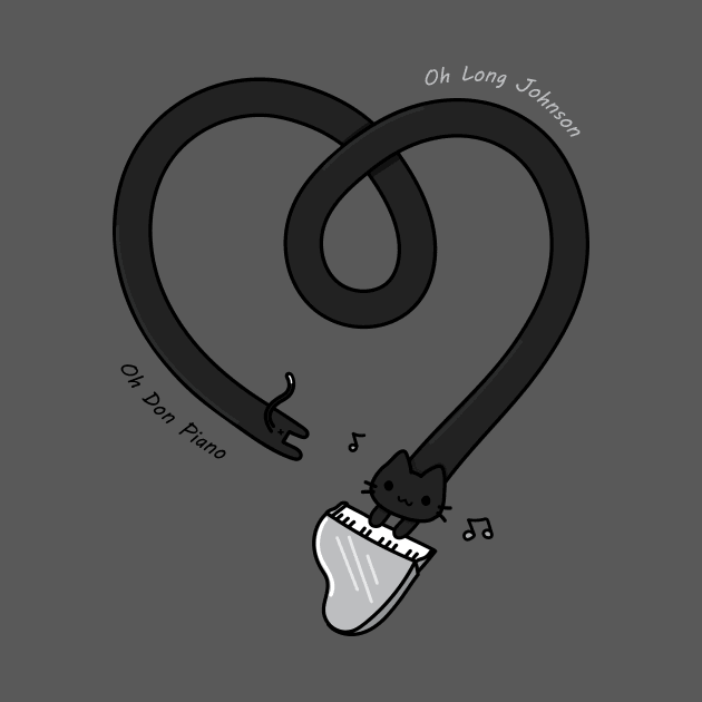 Cute Long Johnson Cat Cute Cat Pin TeePublic