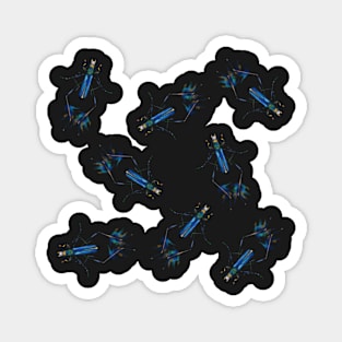 Blue bugs Magnet