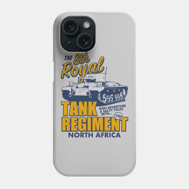 8th Royal Tank Regiment Phone Case by TCP