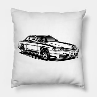 EUROBEAT INTENSIFIES - SILVIA S13 / Sileighty full-body version Pillow