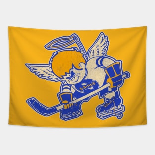 Defunct Minnesota Fighting Saints Hockey Team Tapestry