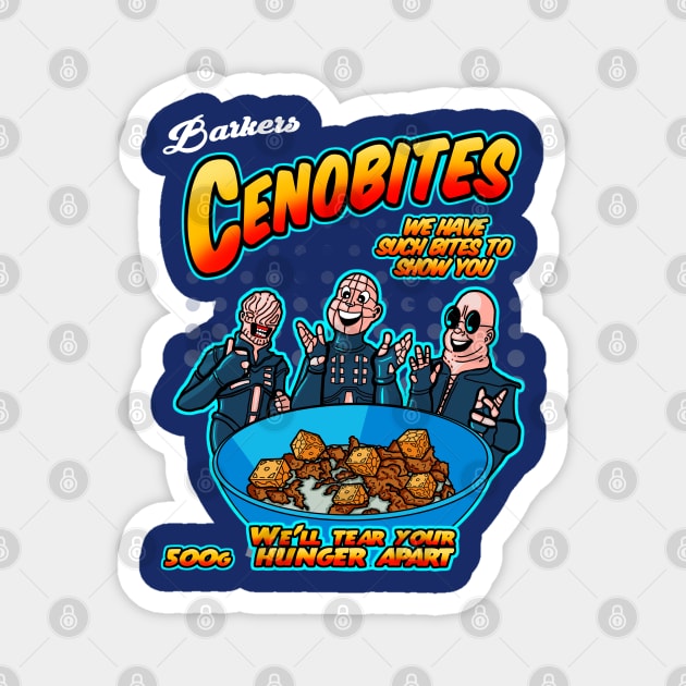 Cenobites cereal Magnet by Duckfieldsketchbook01