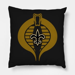 Cobra Whodat Gold Pillow