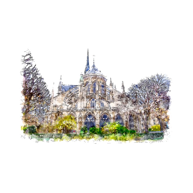 Notre-Dame de Paris by cinema4design