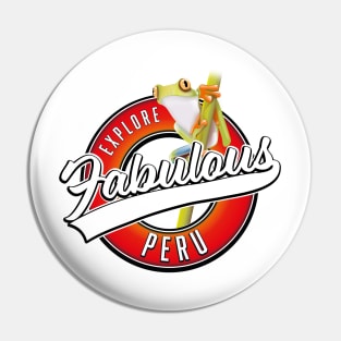 Explore Fabulous Peru retro logo. Pin