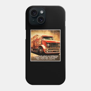 truck driver Phone Case