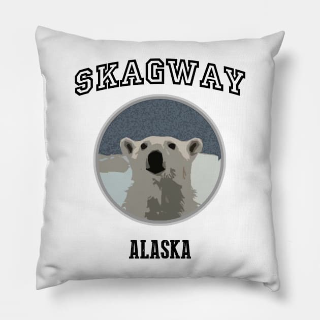 Skagway Friendly Bear Pillow by dejava