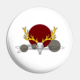 Universal Decay (Red Dawn) Pin