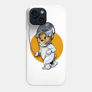 Fencing Bear Phone Case