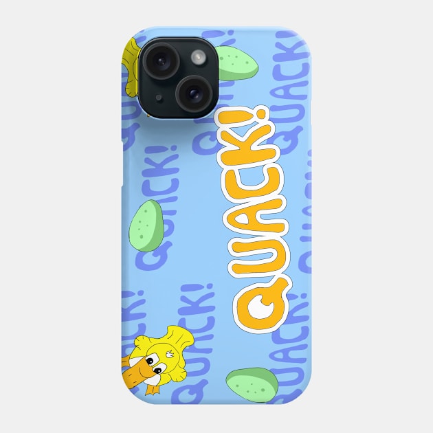 Top Duck Phone Case by M.T. Stewart