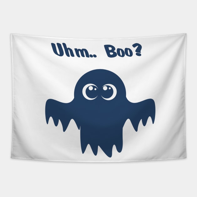 Scary ghots. BOOOO Tapestry by SeriousMustache