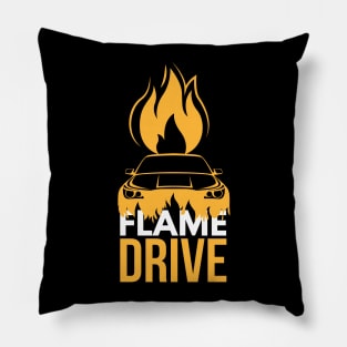 Flame Drive Pillow