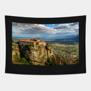 Meteora Monastery Tapestry