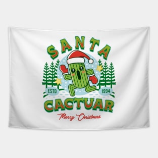 Santa Cactuar Tapestry