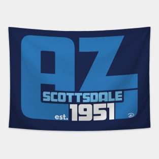 Scottsdale Arizona (Blue) Tapestry