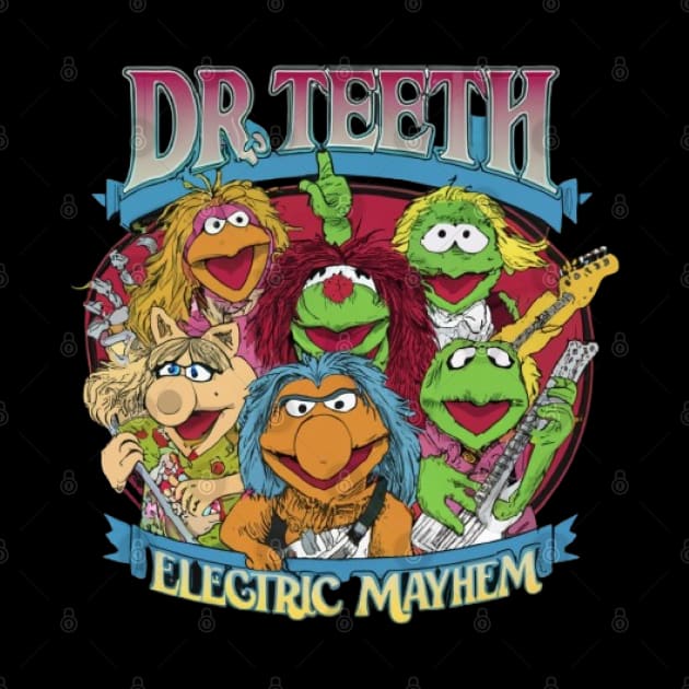 Dr Teeth and Electric Mayhem by DIGITAL MERCH CREATIONS