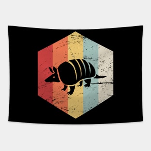 Retro Vintage Armadillo Icon Tapestry