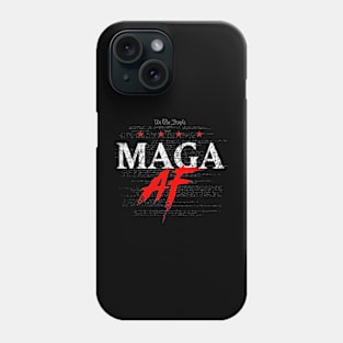 We The People Maga AF Phone Case