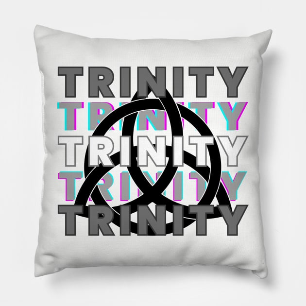 Trinity Threefold - Trinity Knot Pillow by Proxy Radio Merch