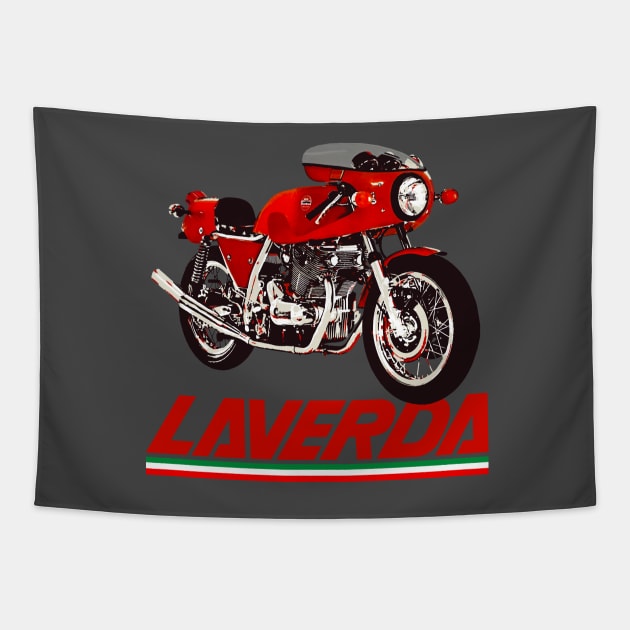 italia moto Tapestry by retroracing