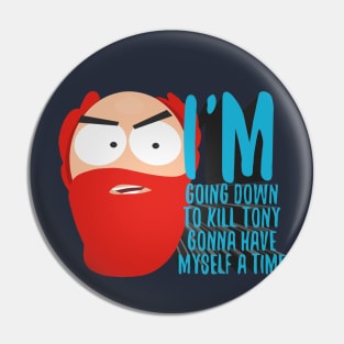 If William Montgomery From Kill Tony Was a South Park Character Pin