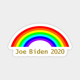 Joe Biden Rainbow Magnet