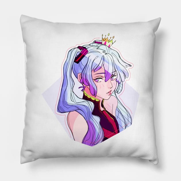 Kimagure Mercy Miku Pillow by salicis