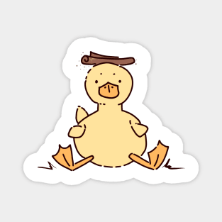 Little Cinnamon Duck Magnet