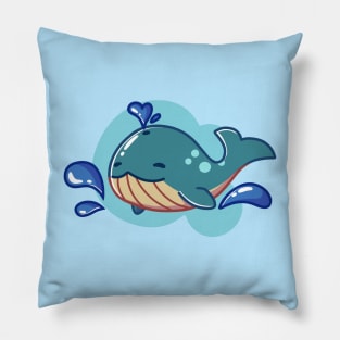 A Little Whale Pillow