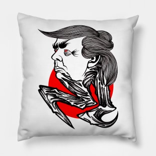 Creepy Trump Pillow