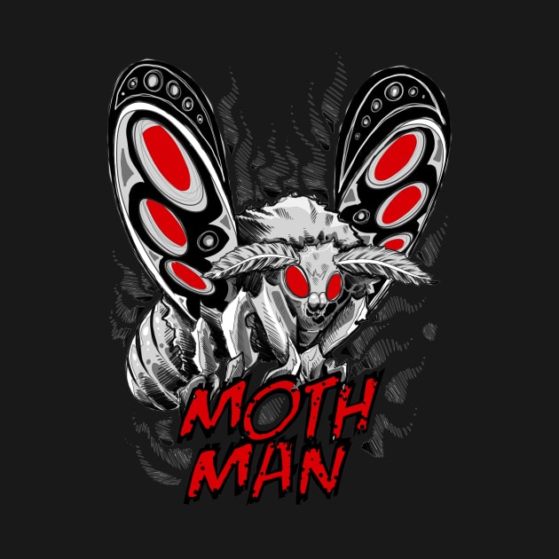 Mothman by paintchips