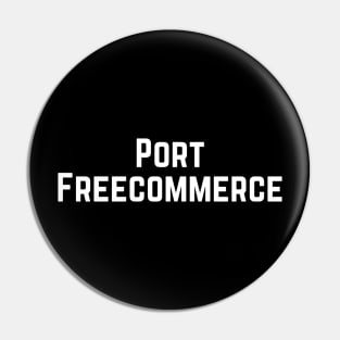 Port Freecommerce Pin