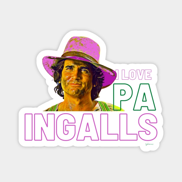 PA INGALLS Magnet by JJ Barrows 