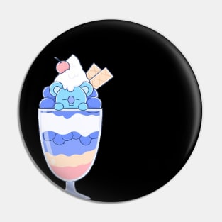 BT21 Koya Ice Cream Pin