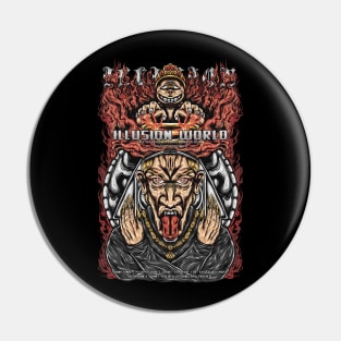 CRAZY AND THE DEVIL Pin