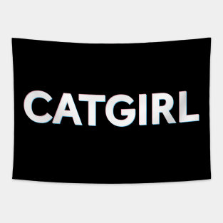 Catgirl Tapestry